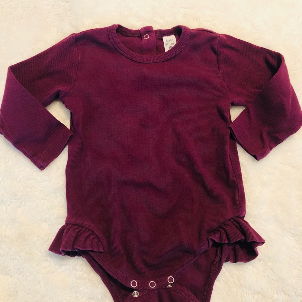 Kate quinn ruffle leg onesie size 18-24M